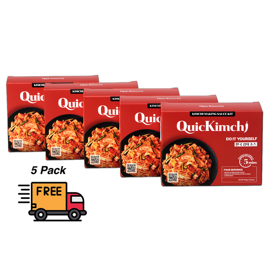 QuicKimchi Kimchi Making Sauce Kit (DIY) | 만능 김치 소스 | 5 Pack